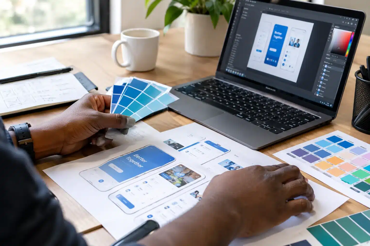 Scholarium dashboard interface design